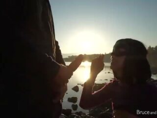 Sunrise x menovitý klip - verejnosť fucking&comma; bj & cikať hrať pre maličké femme fatale